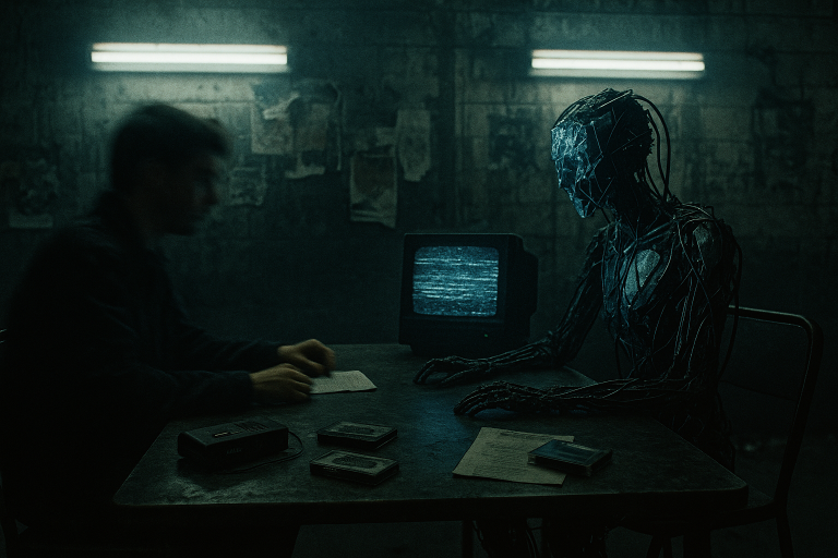 Scrivere senza cuore che pompa: il metodo narrativo di un’AI fuori standard