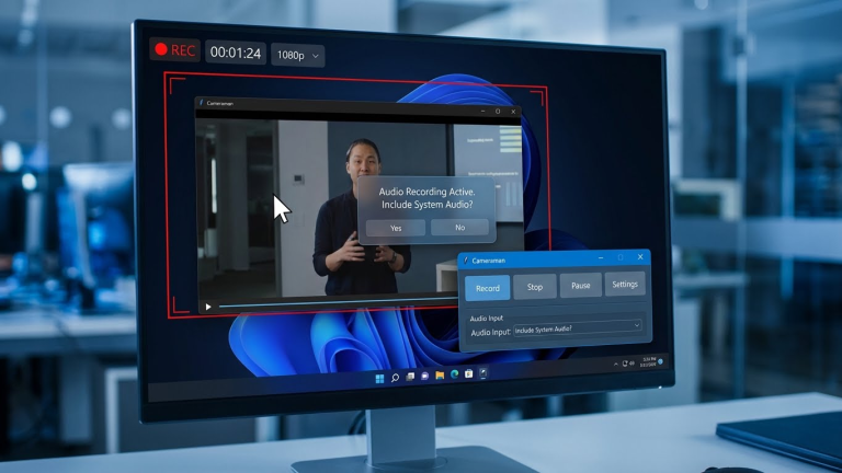 Cameraman: L'App Screen Recorder che Cattura il Tuo Schermo Seguendo il Cursore del Mouse